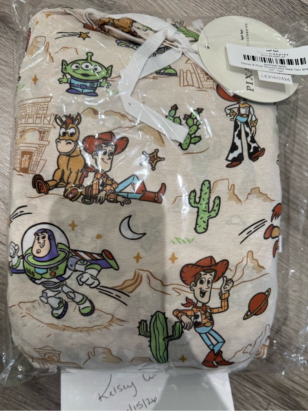 Little Sleepies Toy Story Sheets